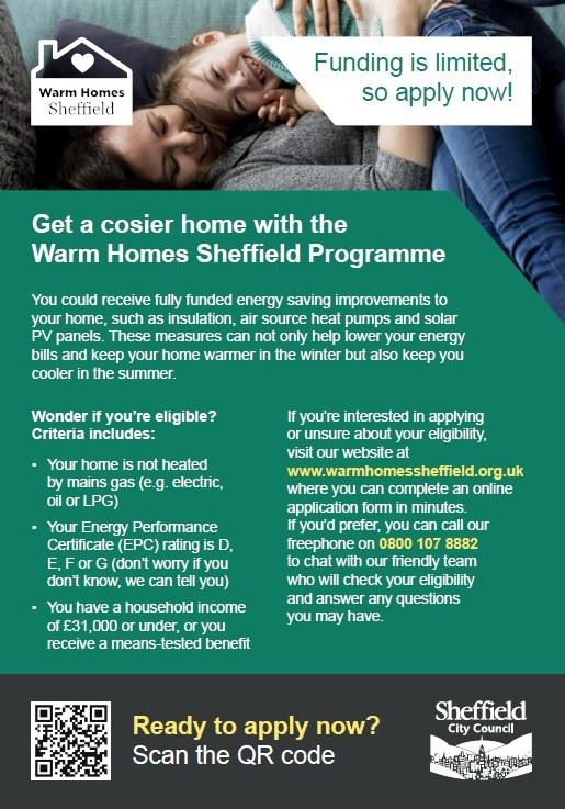 Warm Homes Sheffield Programme