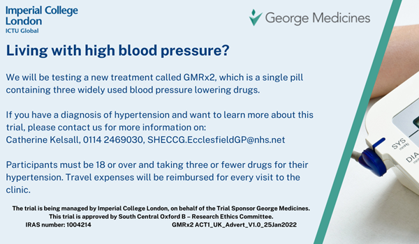 Living with high blood pressure?
